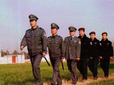 保安員在巡邏